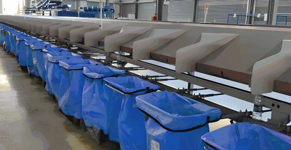 Sorting bags in parcel operations