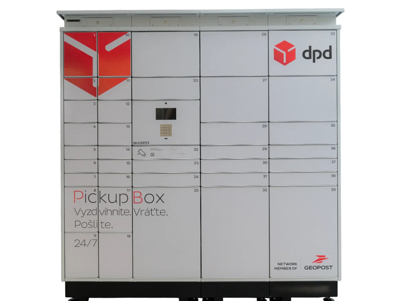 DPD CEE (HU, SK, CZ) parcel locker
